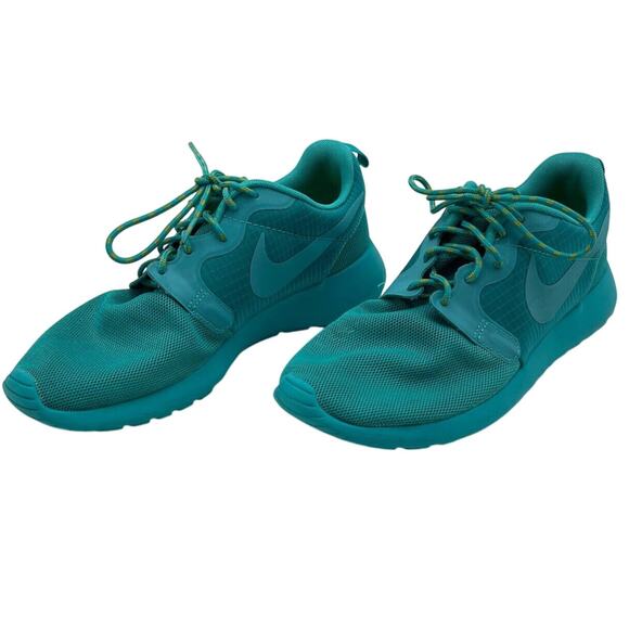 NIKE Womens Roshe Run Shoes Hyperfuse HYP Mint Green 642233-300 US 7.5 - Picture 1 of 11